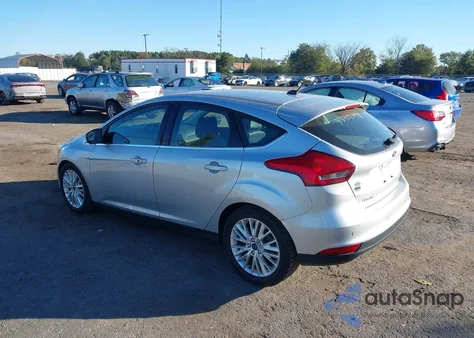 2017 Ford Focus Titanium from USA, damaged, VIN 1FADP3N23HL269960